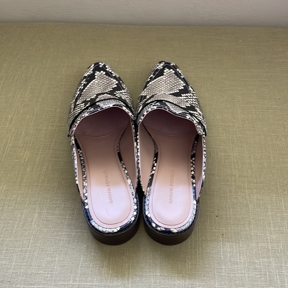 Banana Republic Snake Loafer Slide Size 9.5 - Picture 4 of 7